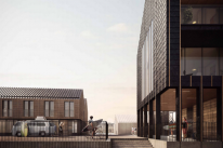 Artist impression elevations for the proposed development of South Quay in Hayle harbour Artist impression elevations for the proposed development of South Quay in Hayle harbour